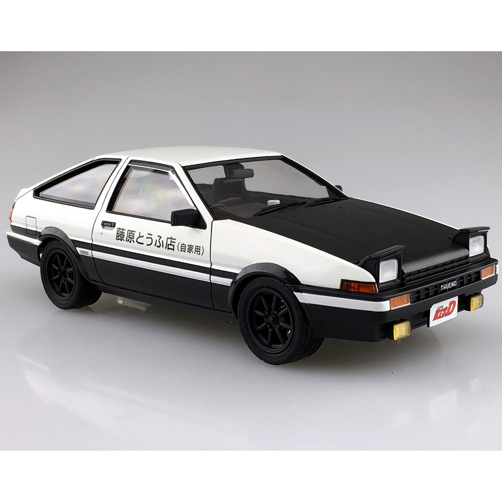 Aoshima: Initial D - Takumi Fujiwara's AE86 Trueno (Project D Ver.) 1/24 Scale Model Kit (ONLINE ORDER ONLY)