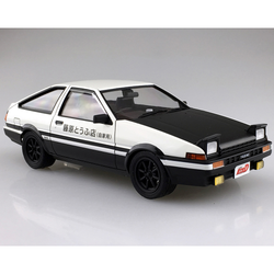 Aoshima: Initial D - Takumi Fujiwara's AE86 Trueno (Project D Ver.) 1/24 Scale Model Kit (ONLINE ORDER ONLY)