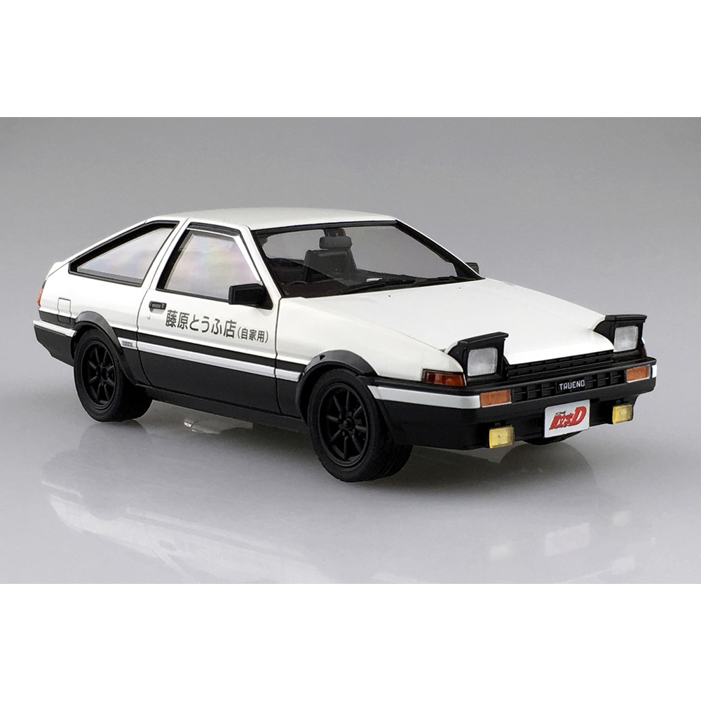 Aoshima: 1/24 Initial D - Takumi Fujiwara AE86 Trueno Vol. 1 (Toyota) Scale Model Kit #05 (ONLINE ORDER ONLY)