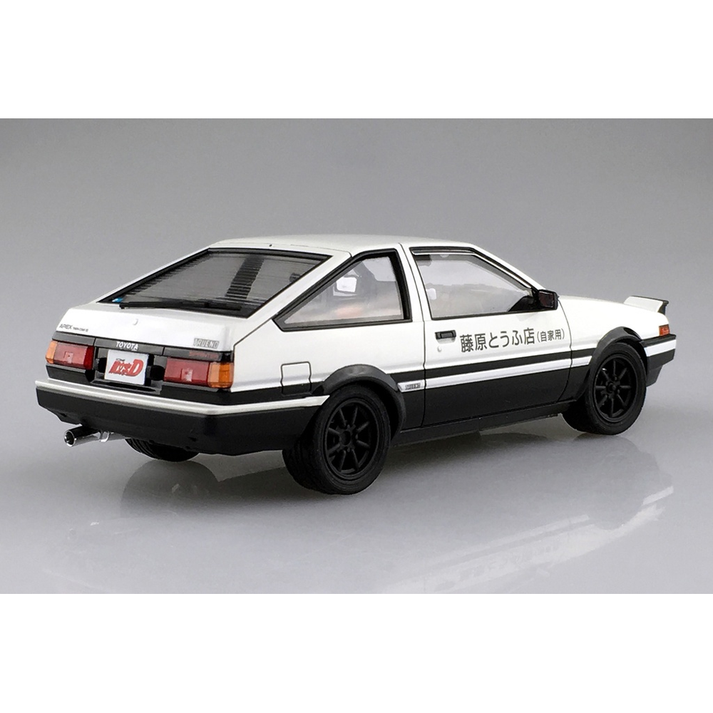 Aoshima: 1/24 Initial D - Takumi Fujiwara AE86 Trueno Vol. 1 (Toyota) Scale Model Kit #05 (ONLINE ORDER ONLY)