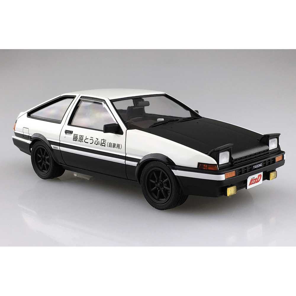 Aoshima: 1/24 Initial D - Takumi Fujiwara AE86 Trueno Comics Vol. 37 Scale Model Kit #6 (ONLINE ORDER ONLY)