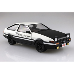 Aoshima: 1/24 Initial D - Takumi Fujiwara AE86 Trueno Comics Vol. 37 Scale Model Kit #6 (ONLINE ORDER ONLY)
