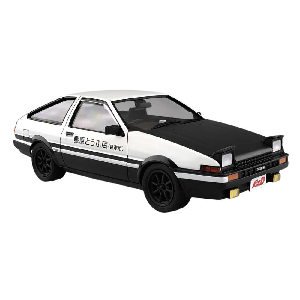 Aoshima: 1/24 Initial D - Takumi Fujiwara AE86 Trueno Comics Vol. 37 Scale Model Kit #6 (ONLINE ORDER ONLY)