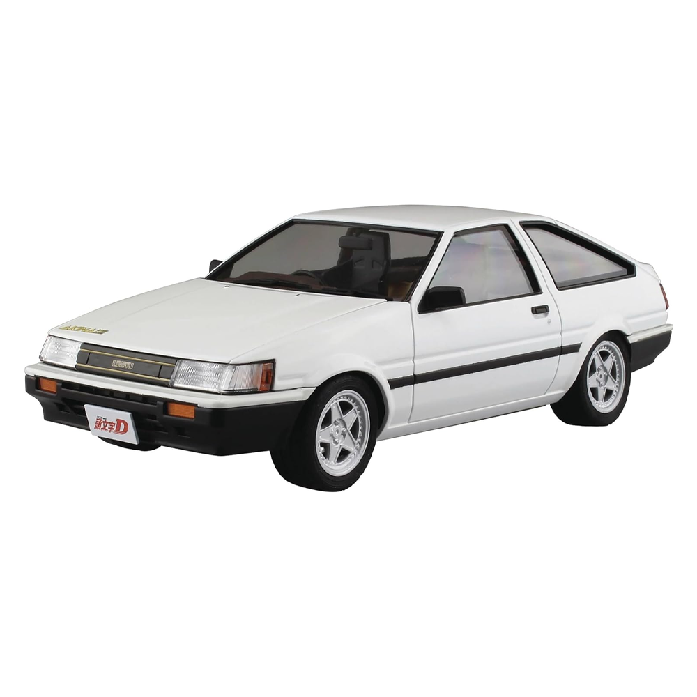 Aoshima: 1/24 Initial D - Itsuki Takeuchi AE85 Levin (Toyota) Scale Model Kit #10 (ONLINE ORDER ONLY)