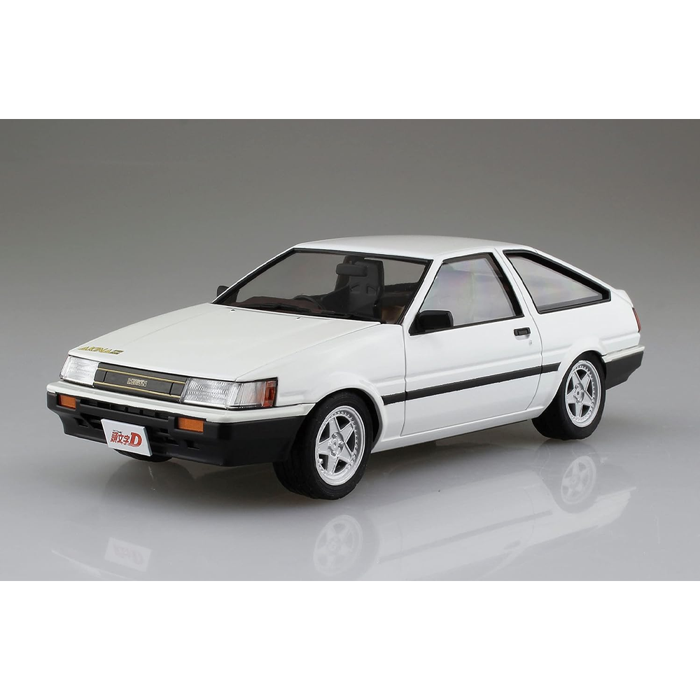 Aoshima: 1/24 Initial D - Itsuki Takeuchi AE85 Levin (Toyota) Scale Model Kit #10 (ONLINE ORDER ONLY)