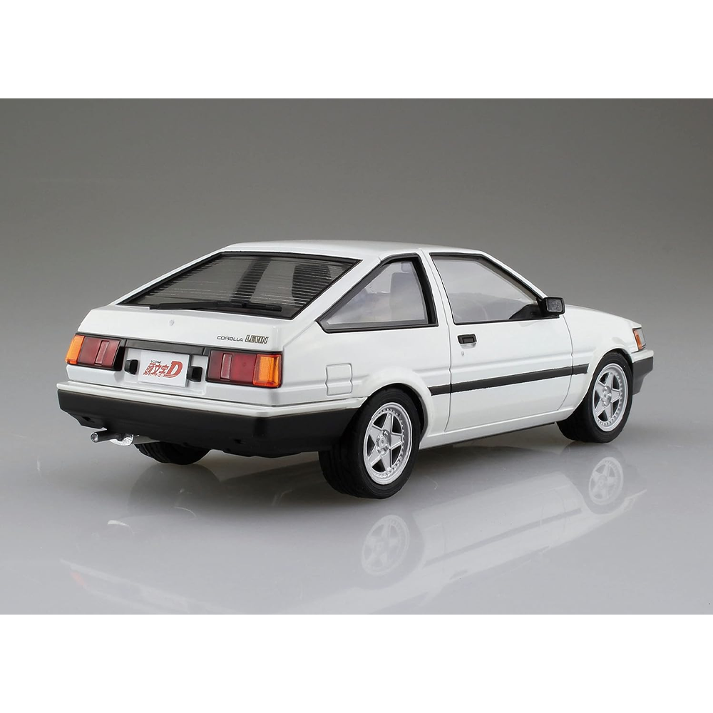 Aoshima: 1/24 Initial D - Itsuki Takeuchi AE85 Levin (Toyota) Scale Model Kit #10 (ONLINE ORDER ONLY)