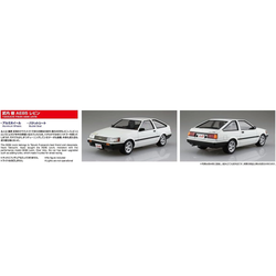 Aoshima: 1/24 Initial D - Itsuki Takeuchi AE85 Levin (Toyota) Scale Model Kit #10 (ONLINE ORDER ONLY)