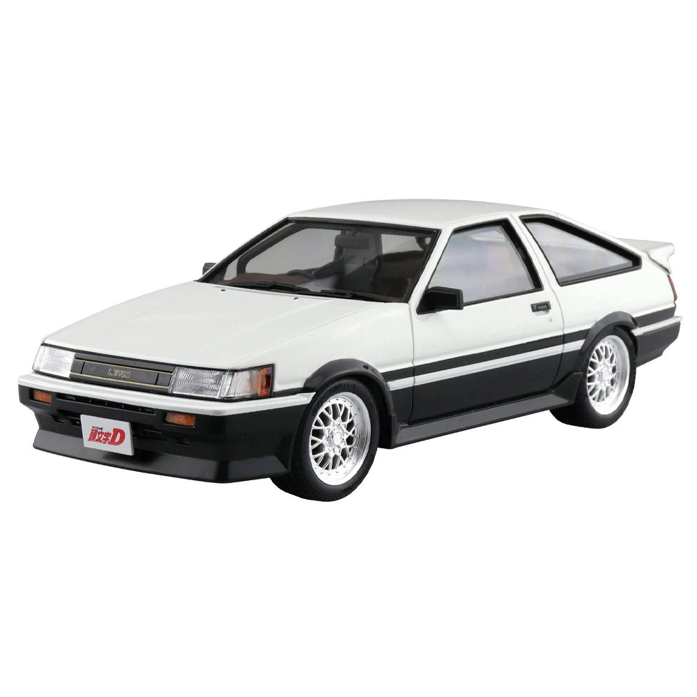 Aoshima: Initial D - 1/24 Akiyama Wataru AE86 Levin (Toyota) Scale Model Kit #13 (ONLINE ORDER ONLY)