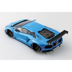 Aoshima: 1/24 LB-Works Lamborghini Aventador Ver. 1 Scale Model Kit #17 (ONLINE ORDER ONLY)