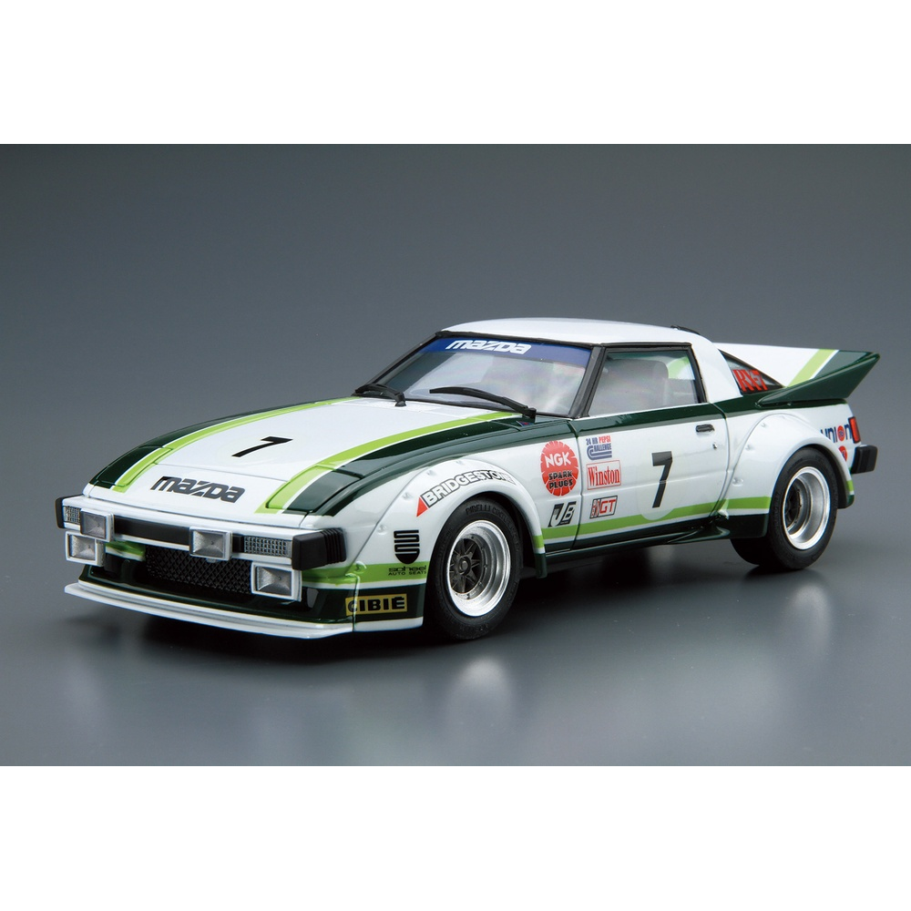 Aoshima: 1/24 MAZDA SA22C RX-7 Daytona '79 Scale Model Kit #22 (ONLINE ORDER ONLY)