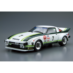 Aoshima: 1/24 MAZDA SA22C RX-7 Daytona '79 Scale Model Kit #22 (ONLINE ORDER ONLY)