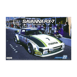 Aoshima: 1/24 MAZDA SA22C RX-7 Daytona '79 Scale Model Kit #22 (ONLINE ORDER ONLY)