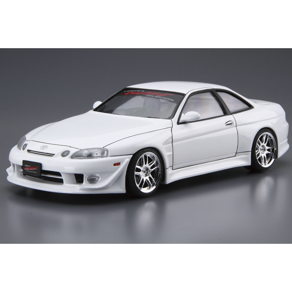 Aoshima: 1/24 VERTEX JZZ30 SOARER '96 (TOYOTA) Scale Model Kit #56 (ONLINE ORDER ONLY)