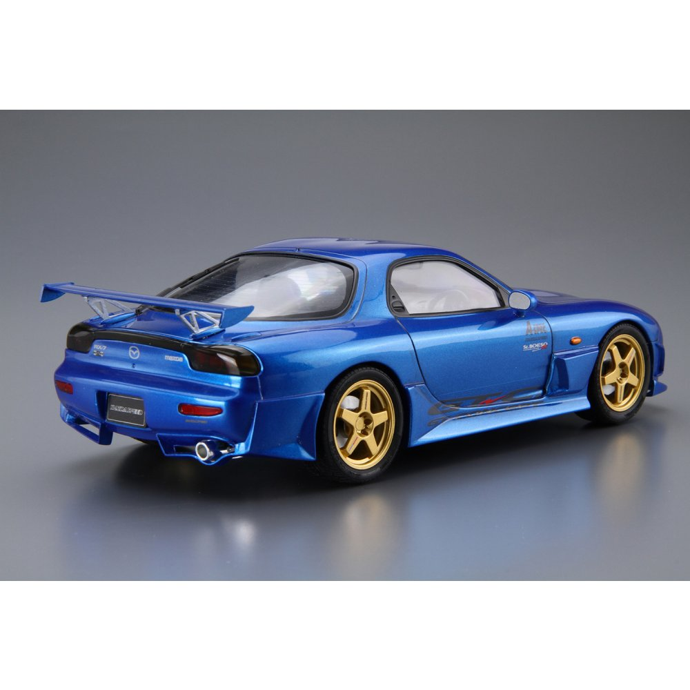 Aoshima: Mazda (1999) Mazdaspeed FD3S RX-7 A-SPEC GT-C 1/24 Scale Model Kit #27 (ONLINE ORDER ONLY)