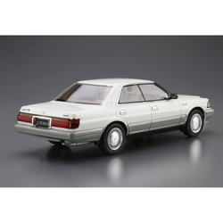 Aoshima: 1/24 Toyota UZS131 Crown Royalsaloon G '89 Scale Model Kit #87 (ONLINE ORDER ONLY)