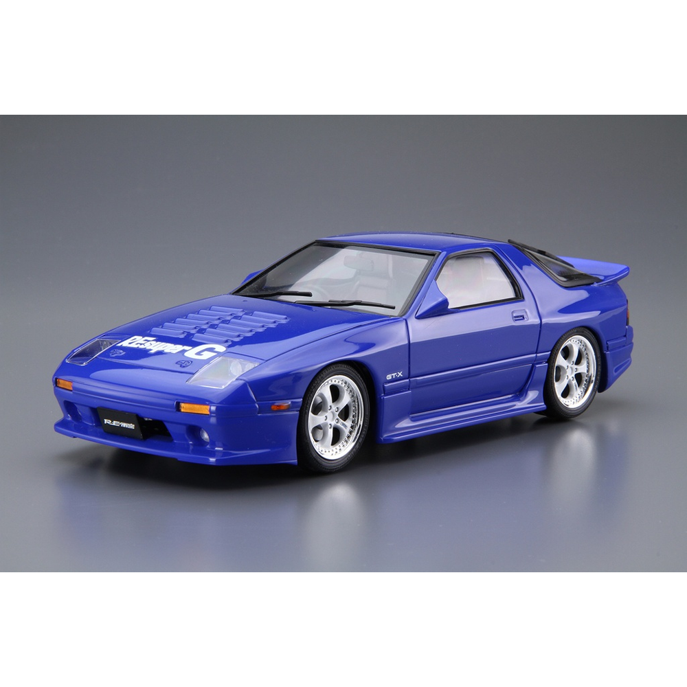 Aoshima: 1/24 Re Amemiya FC3S RX-7 '89 (Mazda) Scale Model Kit #58 (ONLINE ORDER ONLY)