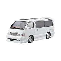 Aoshima: 1/24 AZ-MAX KZH100 Hiace Wagon '99 (Toyota) Scale Model Kit #25 (ONLINE ORDER ONLY)