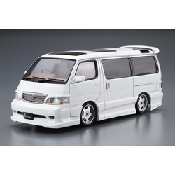 Aoshima: 1/24 AZ-MAX KZH100 Hiace Wagon '99 (Toyota) Scale Model Kit #25 (ONLINE ORDER ONLY)