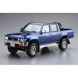 Aoshima: 1/24 Toyota LN107 Hilux Pickup Double Cab 4WD '94 Scale Model Kit #20 (ONLINE ORDER ONLY)