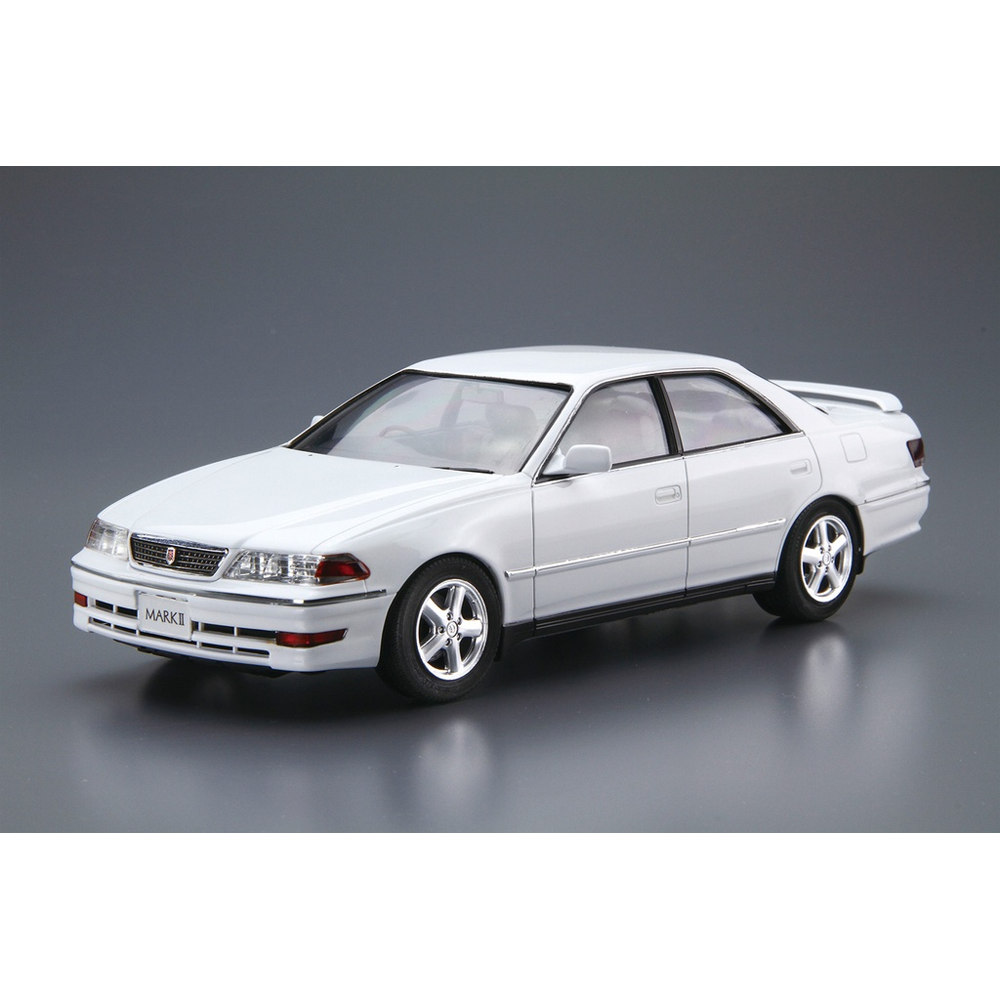 Aoshima: 1/24 TOYOTA JZX100 MARKII TOURER V '00 Scale Model Kit #100 (ONLINE ORDER ONLY)