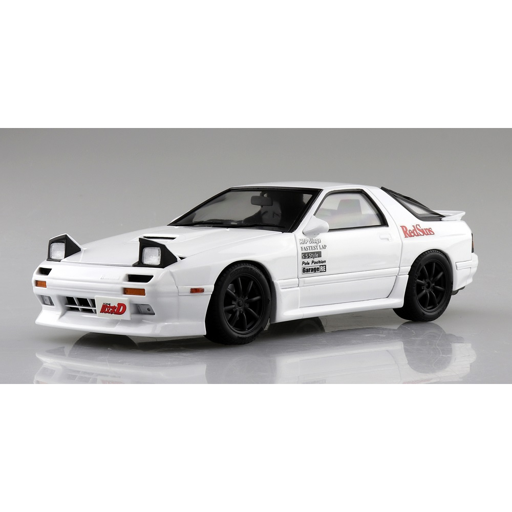 Aoshima: Initial D - Takahashi Ryosuke FC3S RX-7 [Comics Vol. 11 Akagi Battle Ver.] Scale Model Kit #I-2 (ONLINE ORDER ONLY)