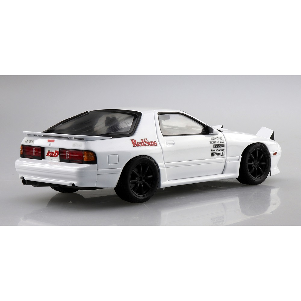 Aoshima: Initial D - Takahashi Ryosuke FC3S RX-7 [Comics Vol. 11 Akagi Battle Ver.] Scale Model Kit #I-2 (ONLINE ORDER ONLY)