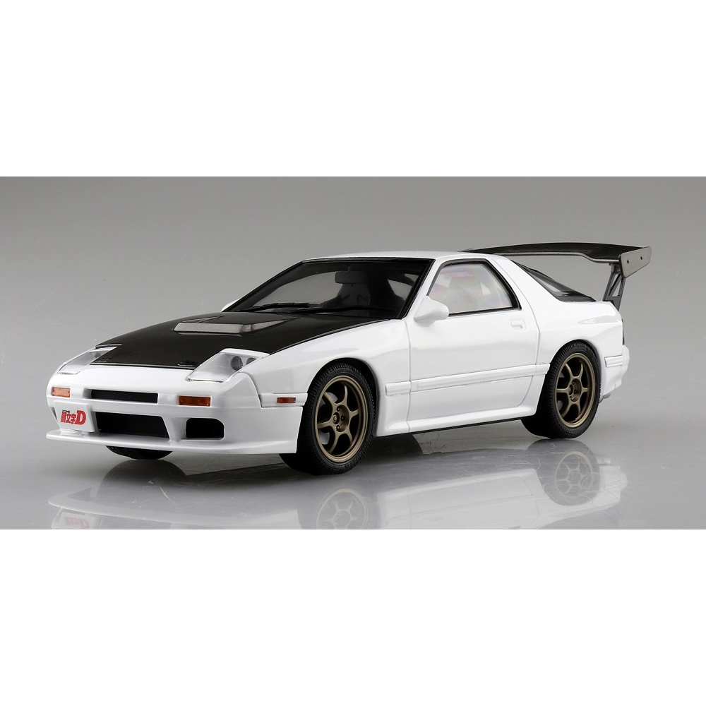 Aoshima: Initial D - Takahashi Ryosuke FC3S RX-7 [Comics Vol. 41 Hakone Battle Ver.] Scale Model Kit #I-3 (ONLINE ORDER ONLY)