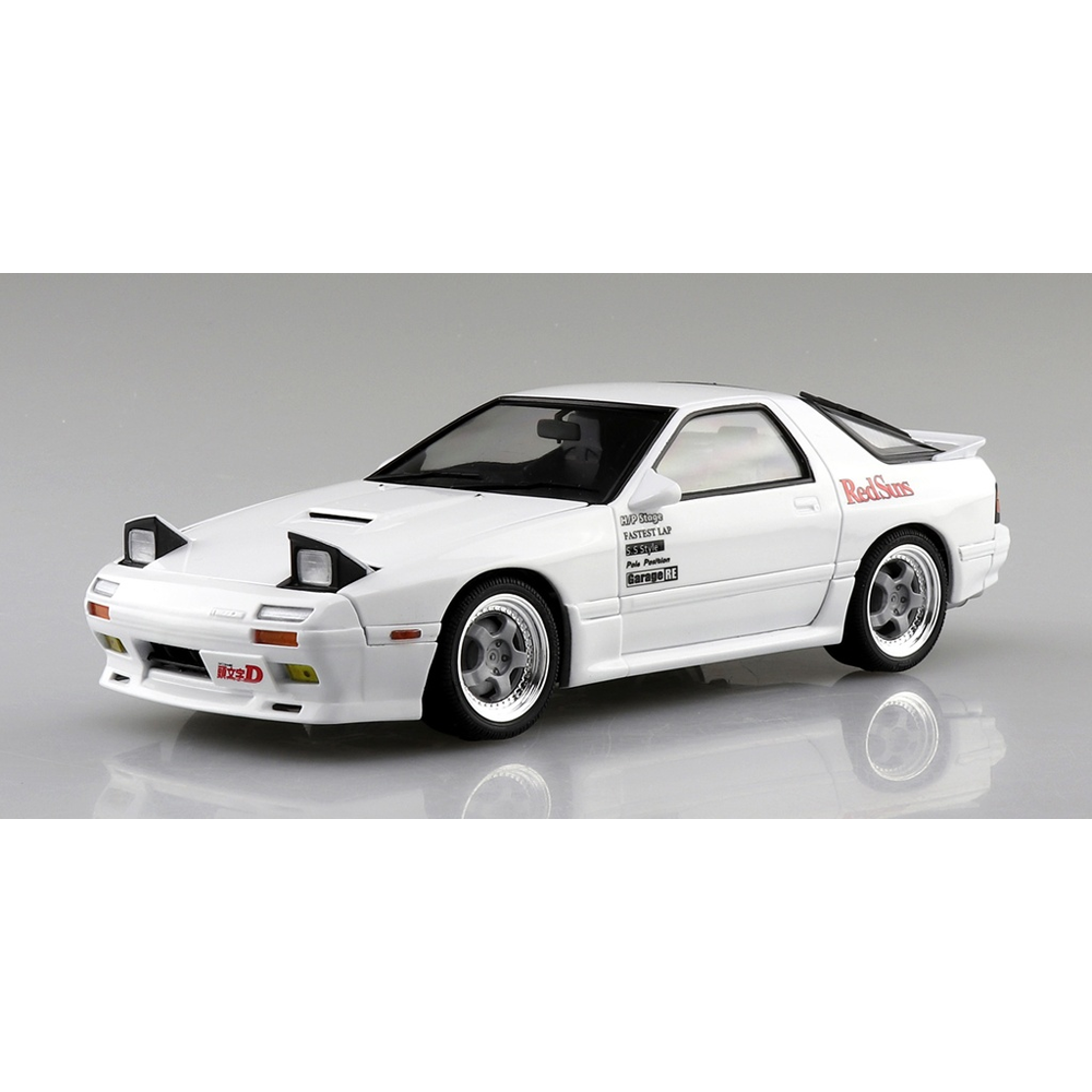 Aoshima: Initial D - Takahashi Ryosuke FC3S RX-7 [Comics Vol. 5 Akina Battle Ver.] Scale Model Kit #I-SP2 (ONLINE ORDER ONLY)