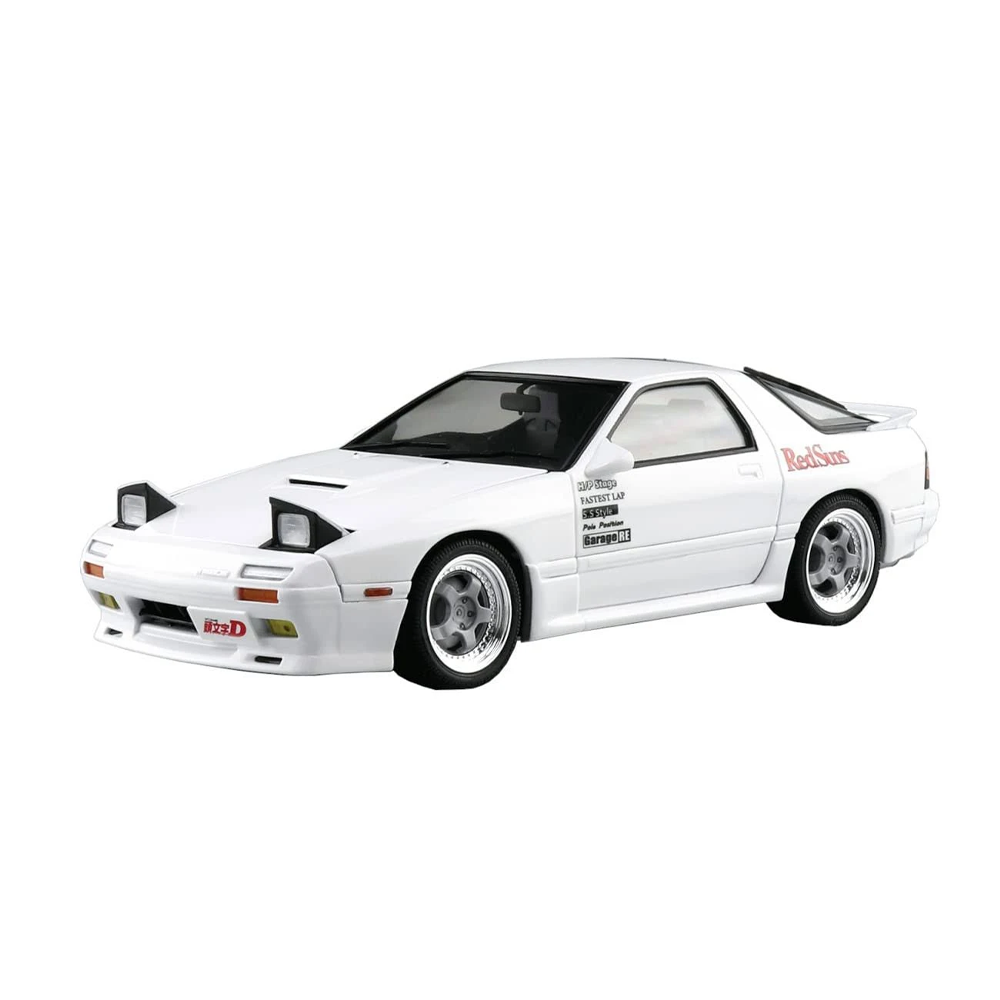 Aoshima: 1/24 Initial D - Takahashi Ryosuke FC3S RX-7 [Comics Vol. 5 Akina Battle Ver.] Scale Model Kit #2 (ONLINE ORDER ONLY)