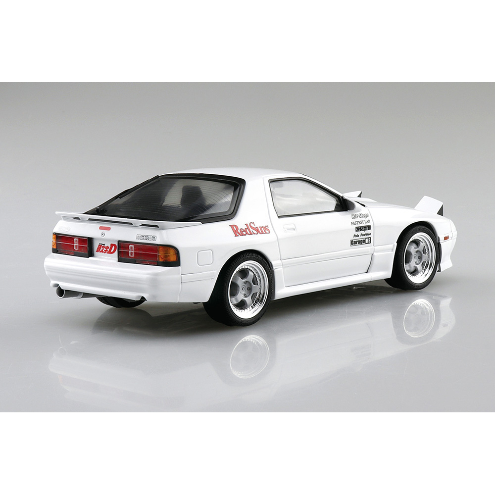 Aoshima: 1/24 Initial D - Takahashi Ryosuke FC3S RX-7 [Comics Vol. 5 Akina Battle Ver.] Scale Model Kit #2 (ONLINE ORDER ONLY)