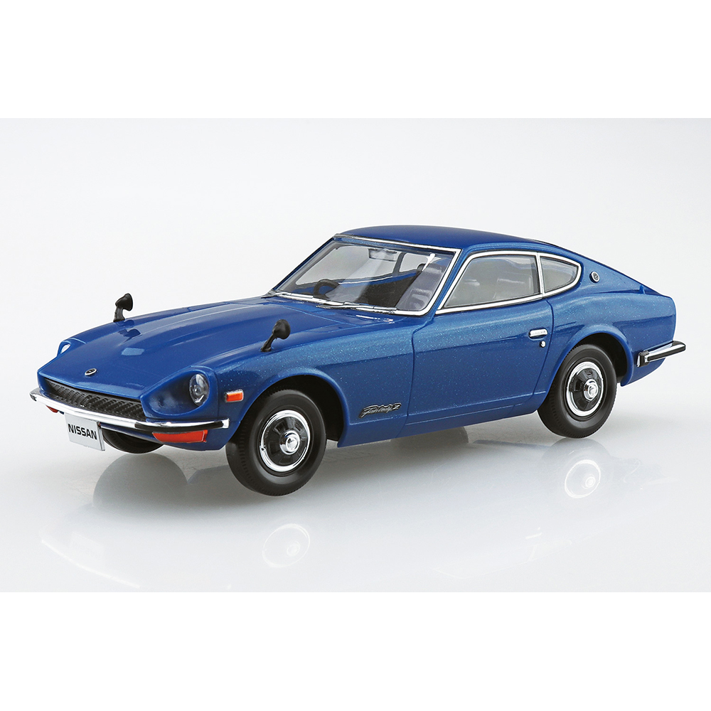 Aoshima: 1/32 The Snap Kit Nissan S30 FAIRLADY Z (Blue Metallic) Scale Model Kit #13-E (ONLINE ORDER ONLY)