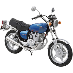 Aoshima: 1/12 Honda CB400T Hawk-II '77 Scale Model Kit #15 (ONLINE ORDER ONLY)
