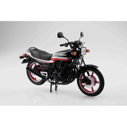 Aoshima: 1/12 Kawasaki KZ400M Z400GP '82 with Custom Parts Scale Model Kit #57 (ONLINE ORDER ONLY)