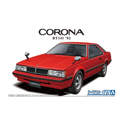 Aoshima: 1/24 Toyota RT141 Corona Hardtop 2000GT '82 Scale Model Kit #141 (ONLINE ORDER ONLY)
