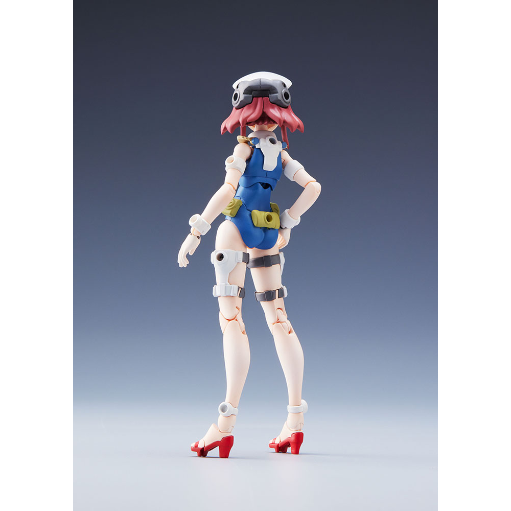 Aoshima: Gattai Robot Musashi - ACKS GR-03 Musashi and Nagisa Jinguji Model Kit Set Scale Model Kit (ONLINE ORDER ONLY)