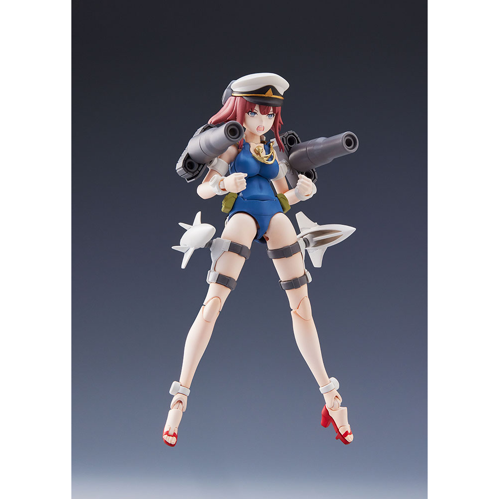 Aoshima: Gattai Robot Musashi - ACKS GR-03 Musashi and Nagisa Jinguji Model Kit Set Scale Model Kit (ONLINE ORDER ONLY)