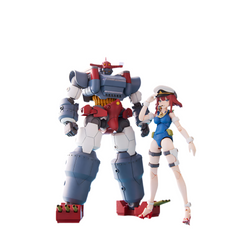 Aoshima: Gattai Robot Musashi - ACKS GR-03 Musashi and Nagisa Jinguji Model Kit Set Scale Model Kit (ONLINE ORDER ONLY)