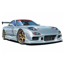 Aoshima: 1/24 The Tuned Car - FD3S RX-7 C-WEST Mazda '99 Scale Model Kit #69 (ONLINE ORDER ONLY)