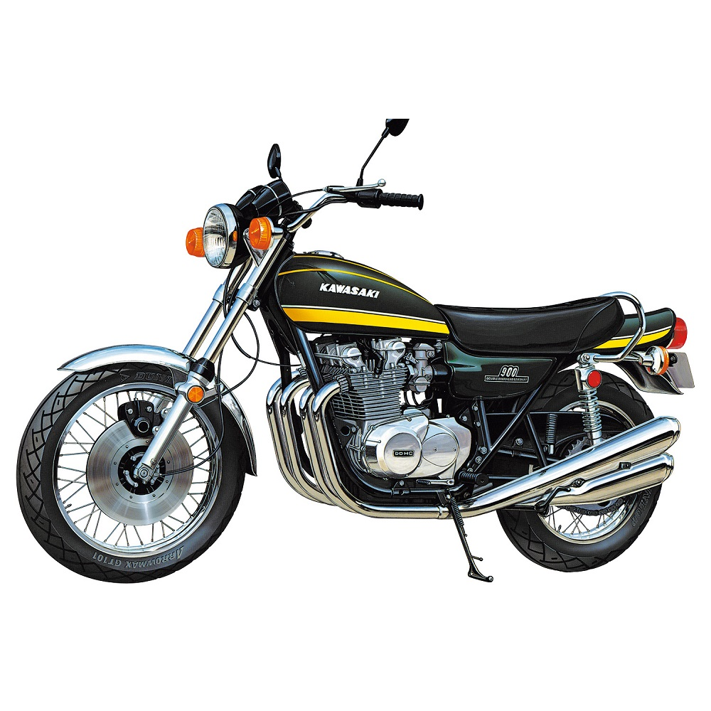Aoshima: 1/12 Kawasaki Z1A 900 Super4 '74 Scale Model Kit #31 (ONLINE ORDER ONLY)
