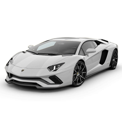 Aoshima: 1/32 The Snap Kit Lamborghini Aventador S (Pearl White) Scale Model Kit #12-A (ONLINE ORDER ONLY)