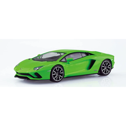 Aoshima: 1/32 The Snap Kit Lamborghini Aventador S (Pearl Green) Scale Model Kit #12-D (ONLINE ORDER ONLY)