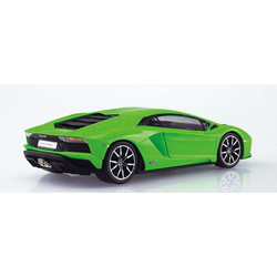Aoshima: 1/32 The Snap Kit Lamborghini Aventador S (Pearl Green) Scale Model Kit #12-D (ONLINE ORDER ONLY)