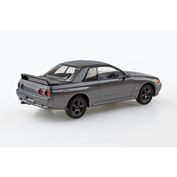 Aoshima: 1/32 The Snap Kit Nissan R32 Skyline GT-R (Gun-Gray Metallic) Scale Model Kit #14-A (ONLINE ORDER ONLY)