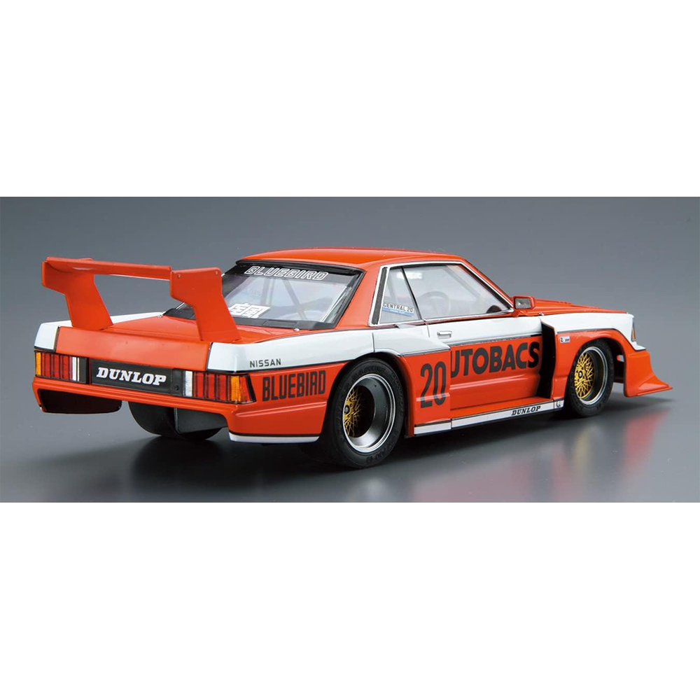 Aoshima: 1/24 NISSAN KY910 BLUEBIRD SUPER SILHOUETTE '83 Scale Model Kit #24 (ONLINE ORDER ONLY)