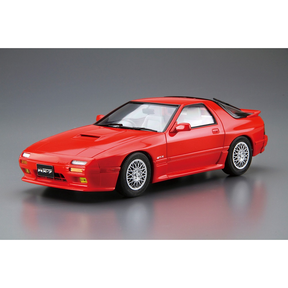 Aoshima: 1/24 Mazda FC3S Savanna RX-7 '89 Scale Model Kit #64 (ONLINE ORDER ONLY)