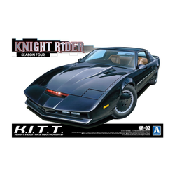 Aoshima: 1/24 KNIGHT RIDER KNIGHT 2000 K.I.T.T. SEASON IV Scale Model Kit KR-03 (ONLINE ORDER ONLY)