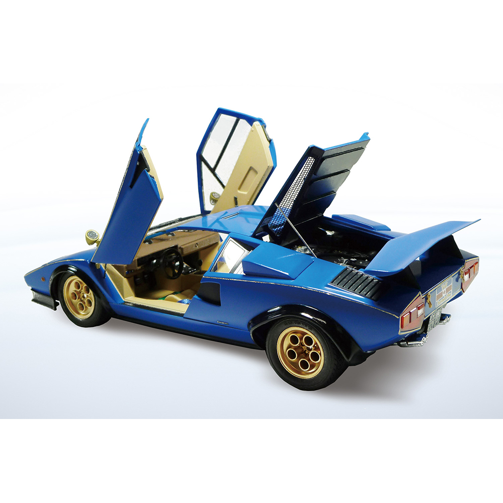 Aoshima: 1/24 '76 WOLF Countach Version 2 Scale Model Kit #18 (ONLINE ORDER ONLY)