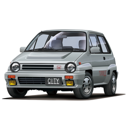 Aoshima: 1/24 Honda AA City Turbo II '85 Scale Model Kit #60 (ONLINE ORDER ONLY)