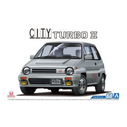 Aoshima: 1/24 Honda AA City Turbo II '85 Scale Model Kit #60 (ONLINE ORDER ONLY)