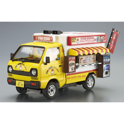 Aoshima: 1/24 Catering Machine Series - Star Kebab Move Terrace Scale Model Kit #6 (ONLINE ORDER ONLY)